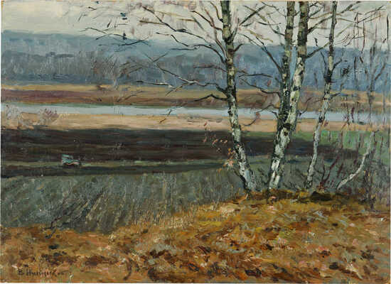 Никольский Валентин Михайлович. Осенний пейзаж